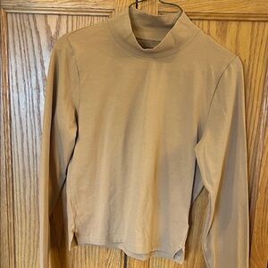 The North Face Women's Tan Turtleneck Top